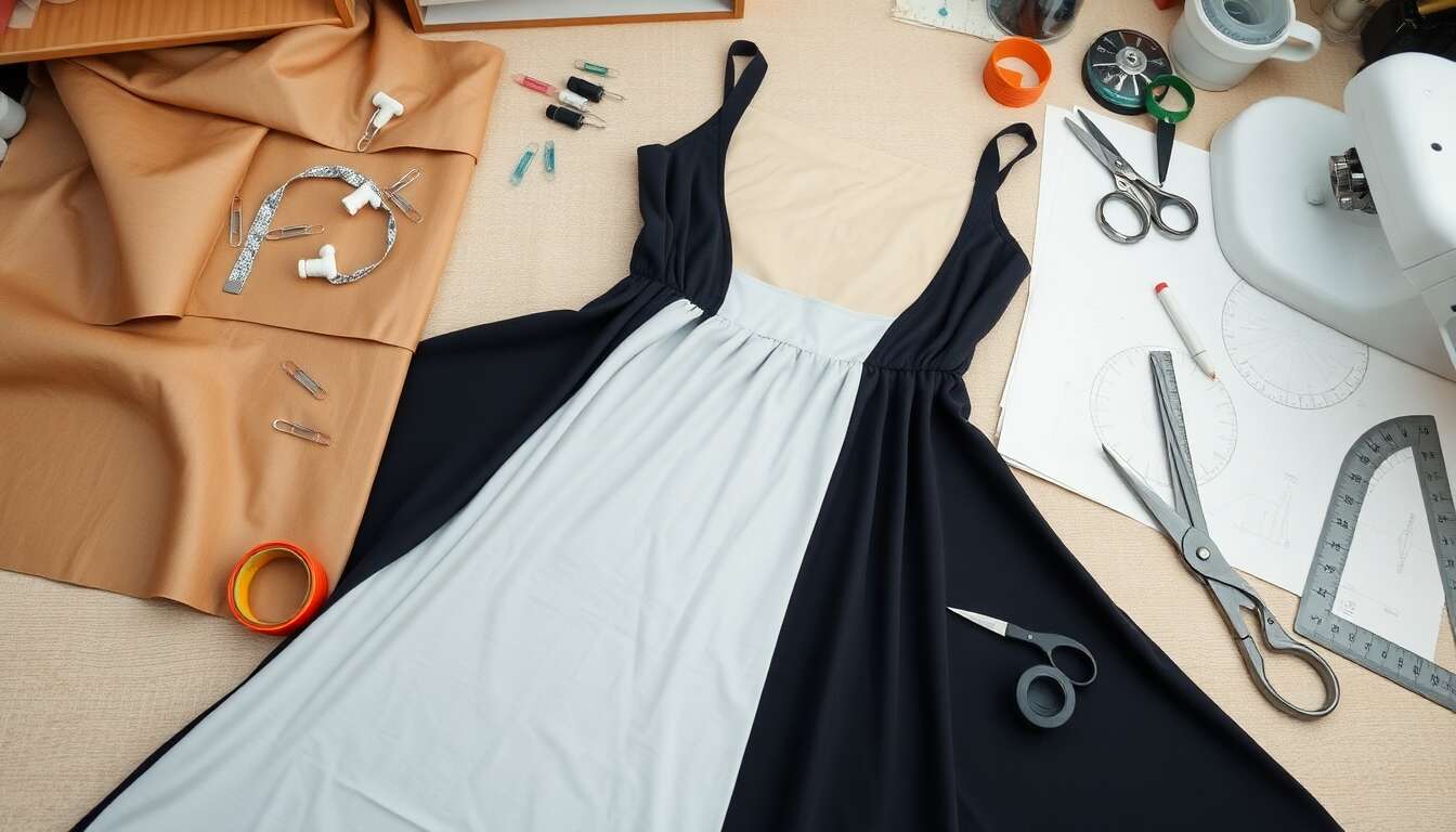 Réalisez votre robe dos nu DIY simplifiée