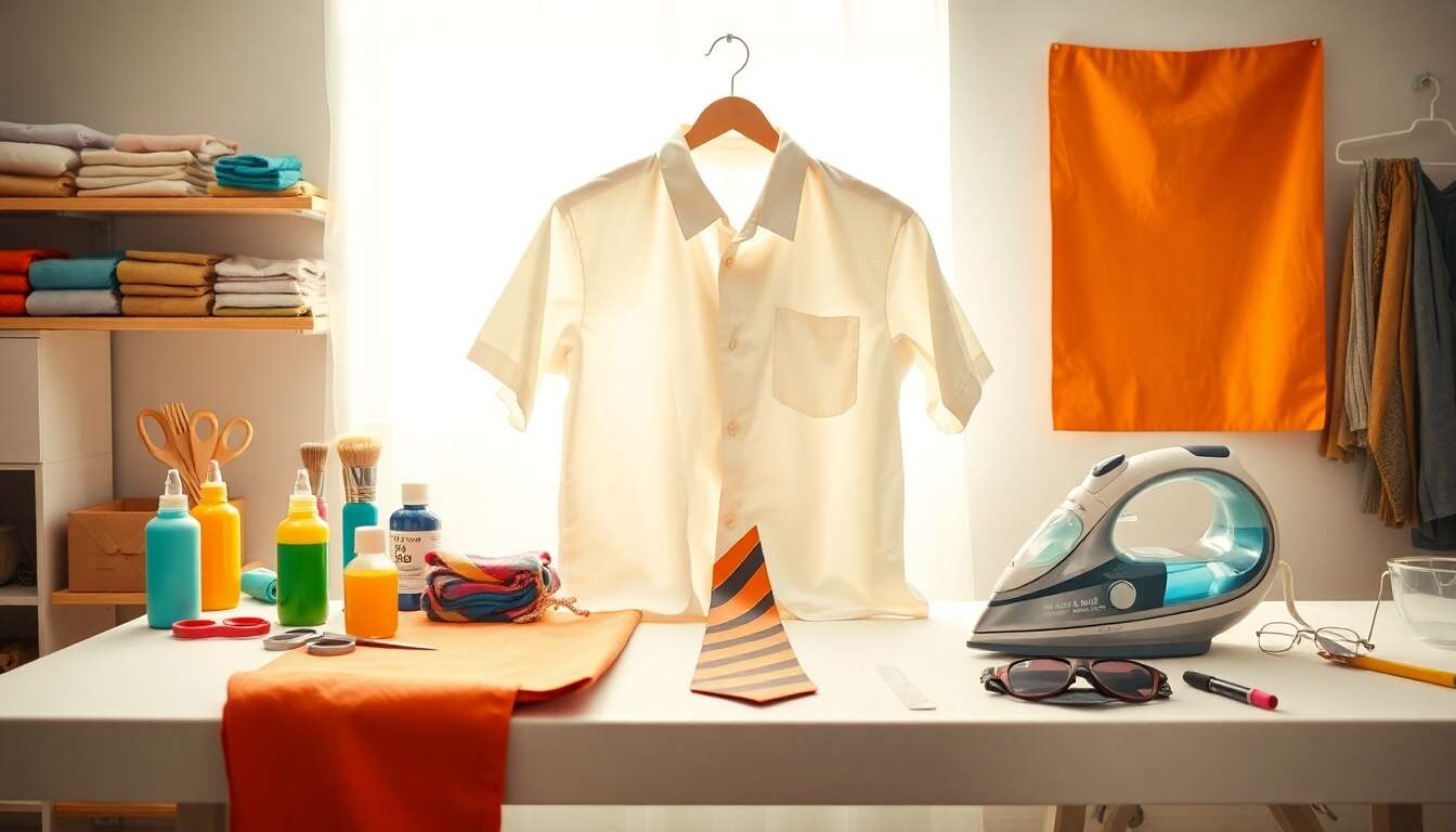 Réinventer la Mode : chemise et Cravate DIY d'Été