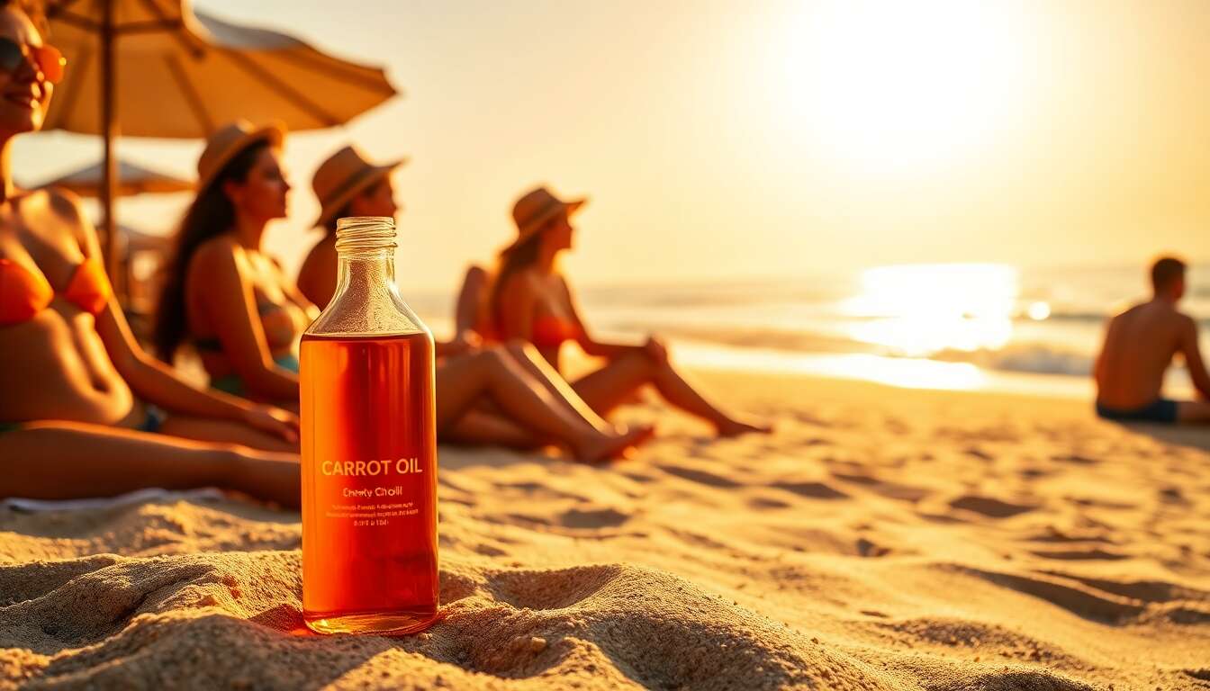 Les bienfaits de l'huile de carotte