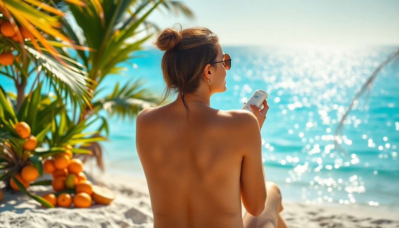 Soins post-soleil : cr&egrave;mes, huiles et vitamines