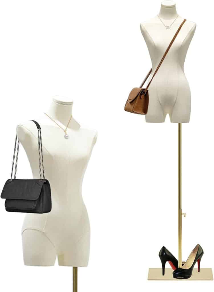 Avis : mannequin de couture féminin réglable - modèle blanc, taille A