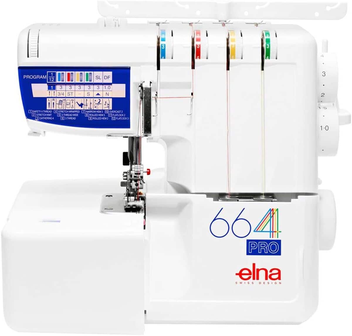 Test de la surjeteuse Elna 664 Pro