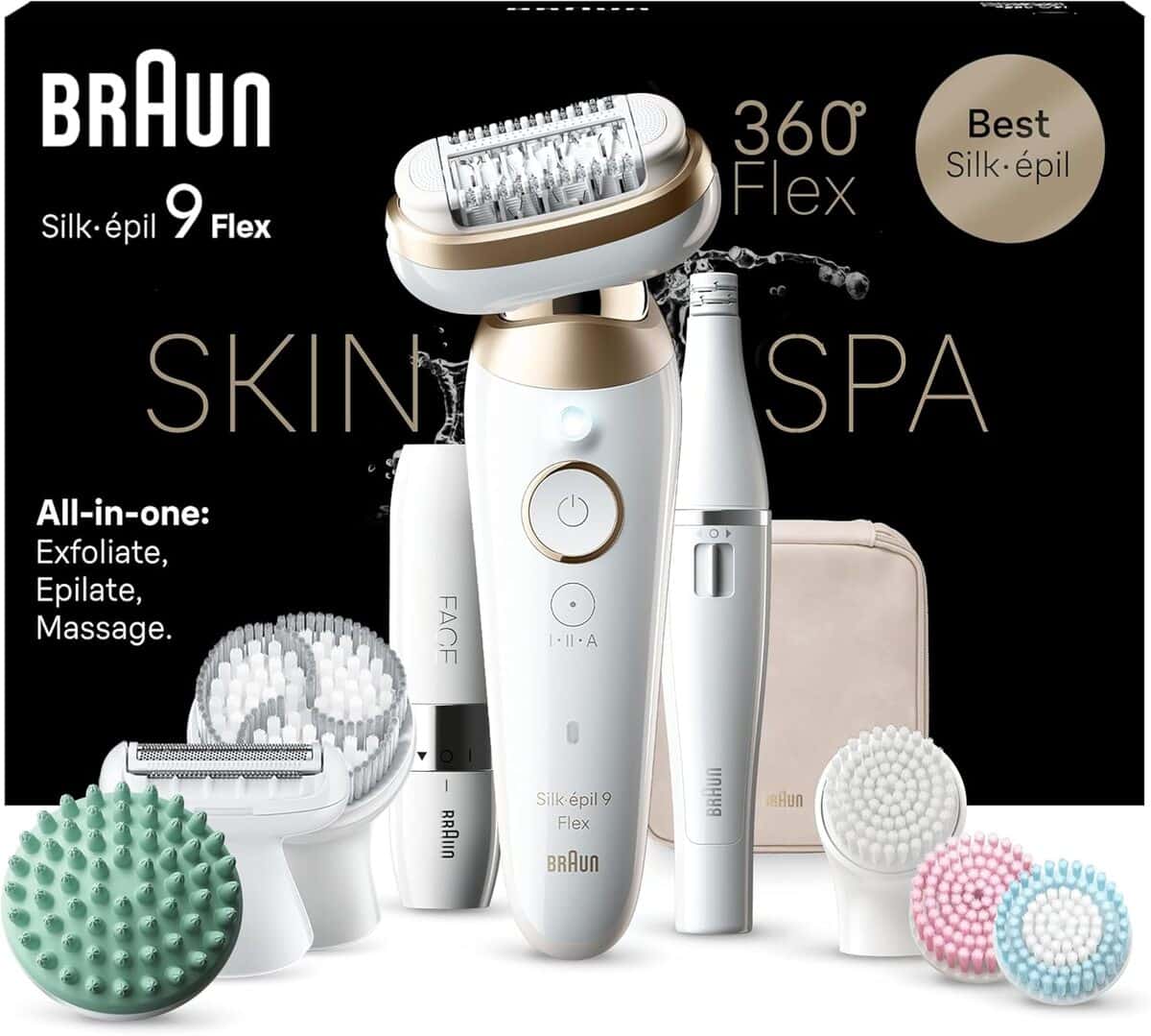 Test de l'épilateur Braun Silk-épil 9 9-681 : efficacité sans fil et tête flexible