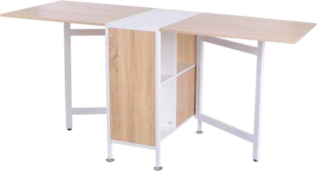 Test : table pliable multifonction HOMCOM pour petit espace