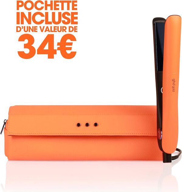GHD - Styler Gold - Lisseur Cheveux Professionnel (Abricot Acidulé) - Collection Colour Crush