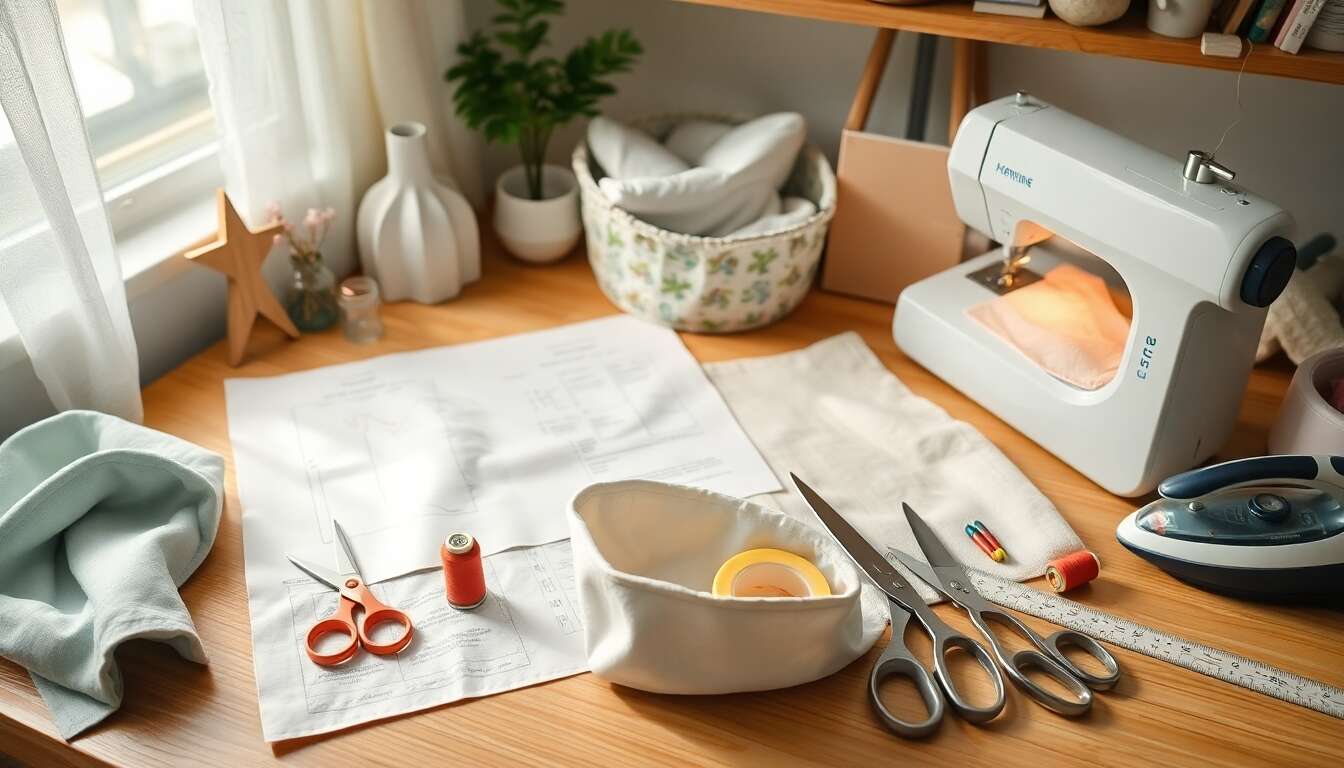 Tuto Couture : fabriquer Votre Panier de Rangement