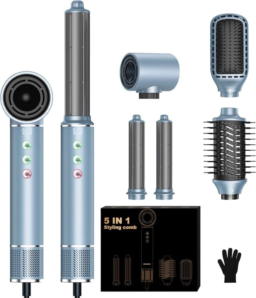 Test Airbursh 5 en 1 Air Styler : brosse soufflante OKWRAP performante