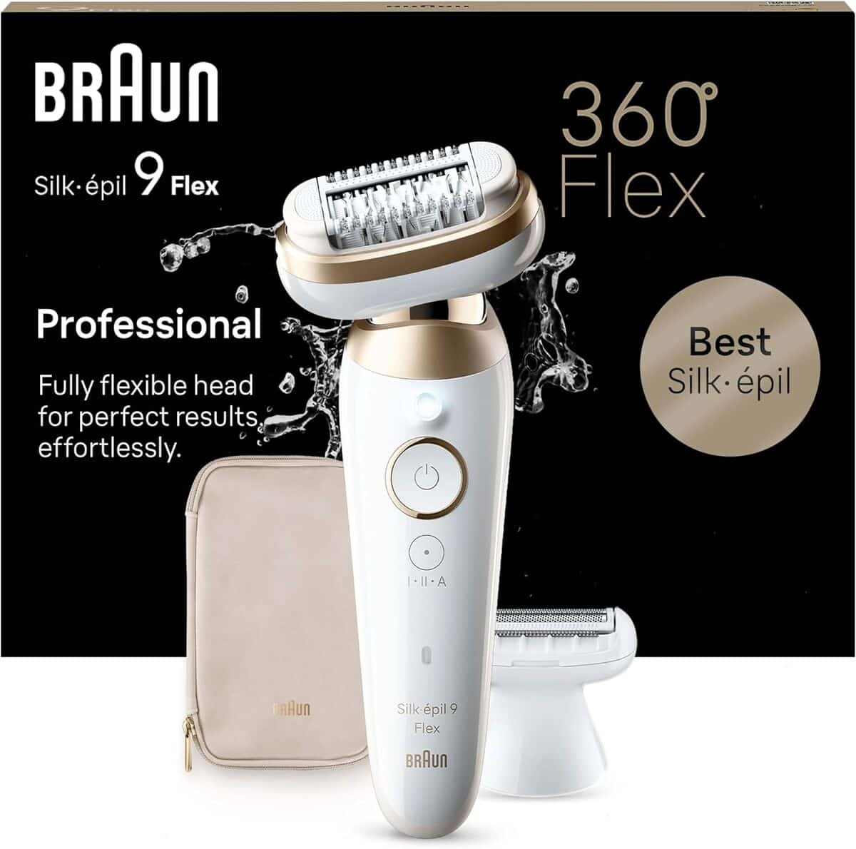 Test : braun Silk-épil 9 9-041 avec tête flexible 360°