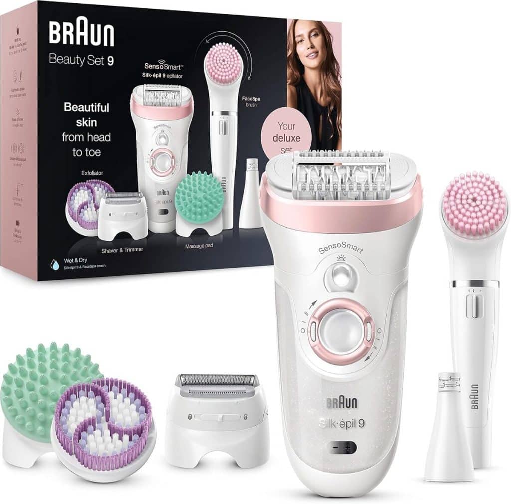 Test : braun Silk-Épil Beauty Set 9 Deluxe, efficacité sans fil