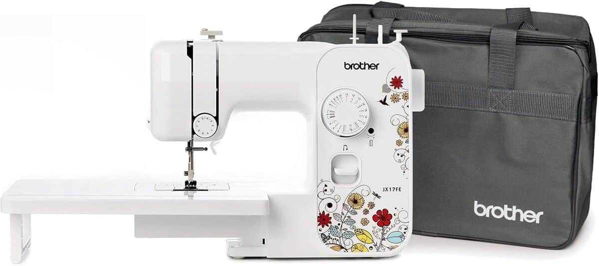 Test Brother JX17FE : machine à coudre pour débutants avec 17 points et accessoires inclus