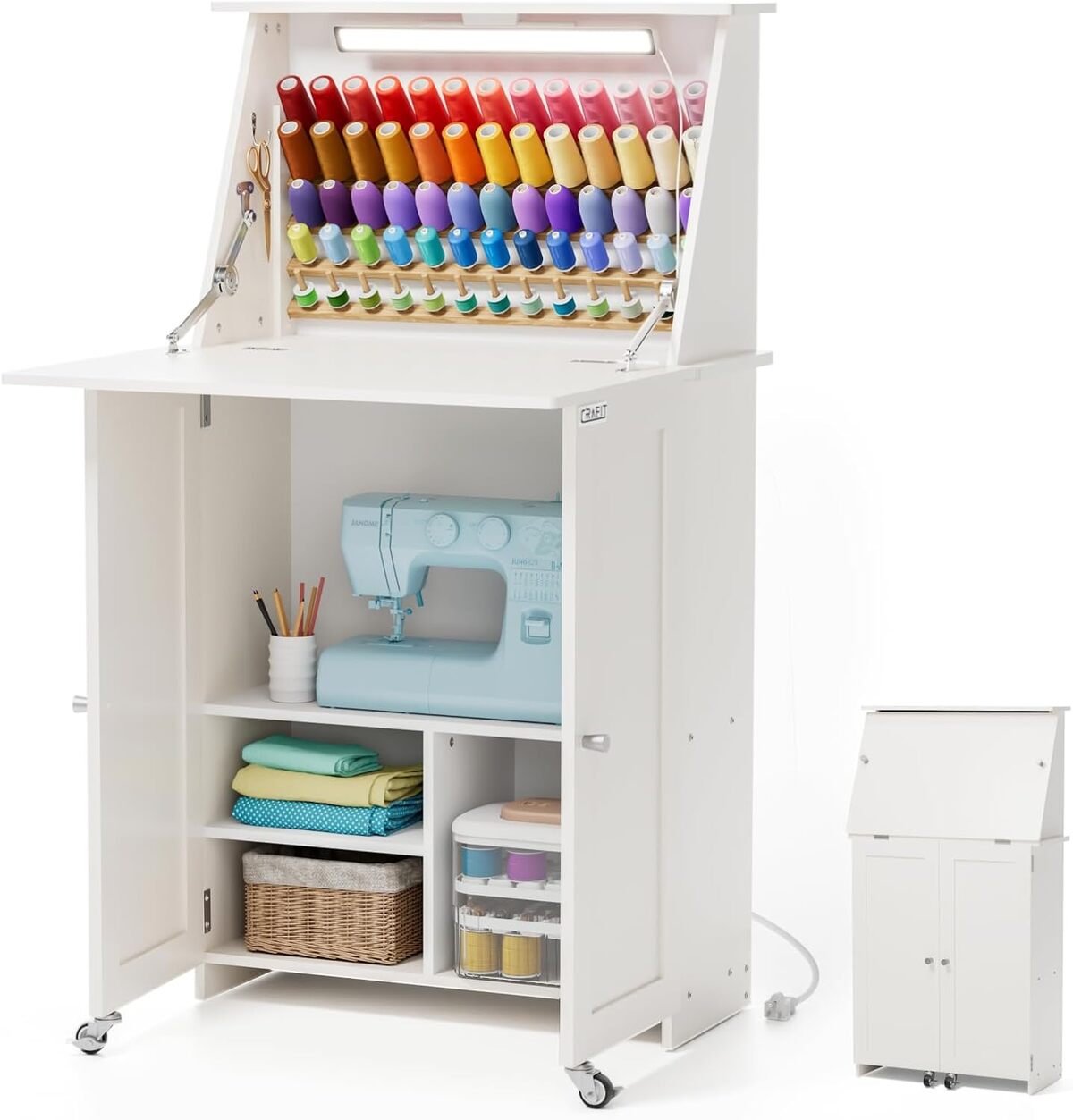 Test : bureau Crafit multifonction avec lumières et rangement
