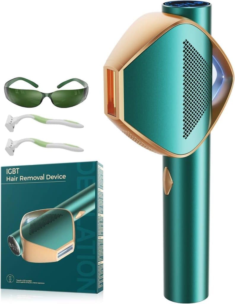 Test de l'épilateur lumière pulsée 21J : rapidité et efficacité pour tout le corps