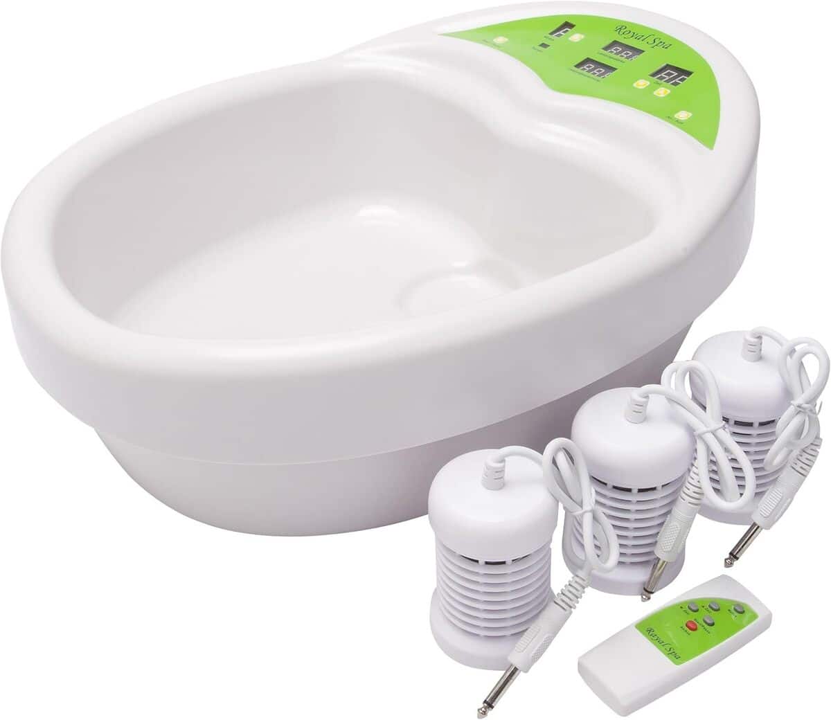 Test du bain de pieds à électrolyse Royal Spa Massage : relaxation à portée de main