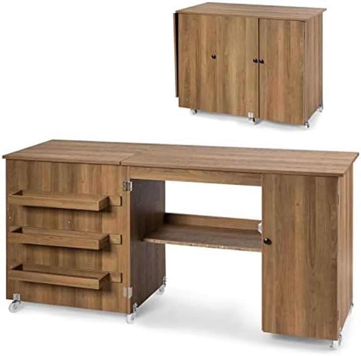 Test du bureau pliable COSTWAY : la table de couture pratique et compacte
