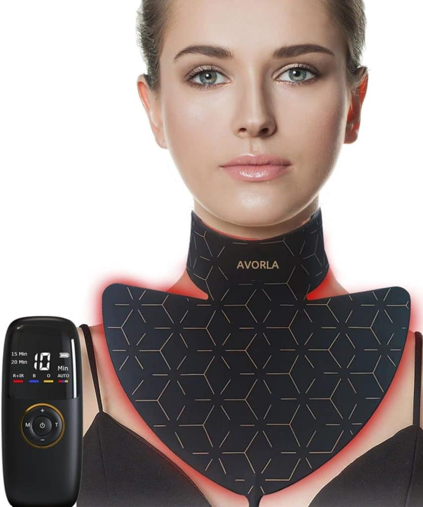 Test du masque facial LED Avorla : soin visage nomade et lumineux