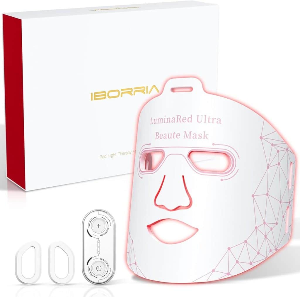 Test du masque LED IBORRIA LuminaRed : luminothérapie efficace