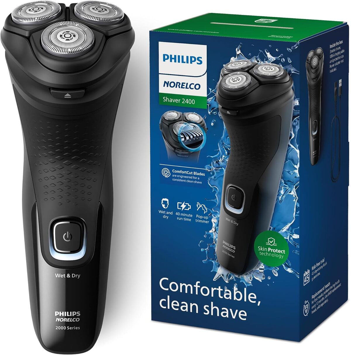 Test du rasoir électrique Philips Norelco 2400 X3001/90