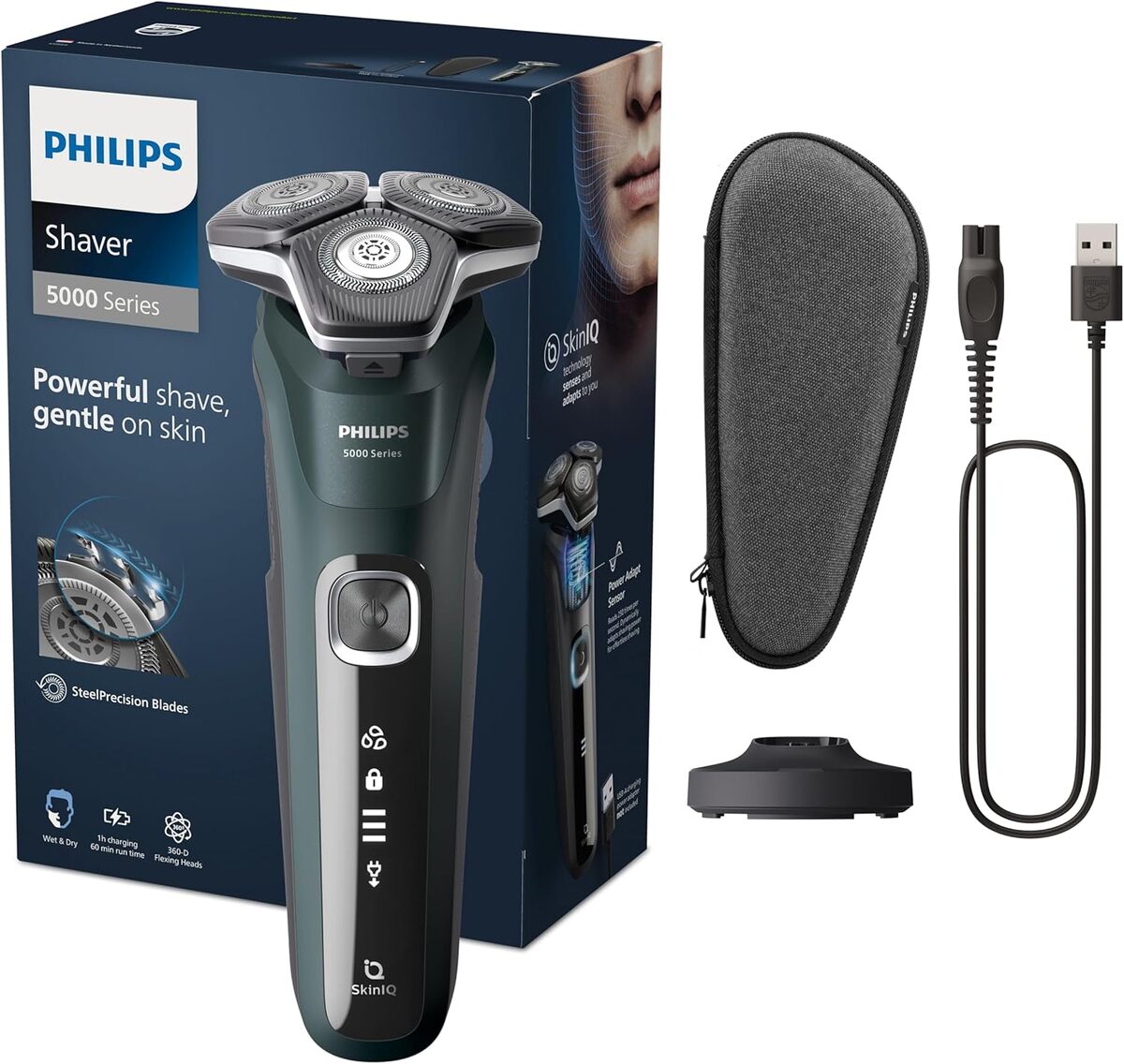 Test du rasoir Philips S5000 : efficacité et polyvalence