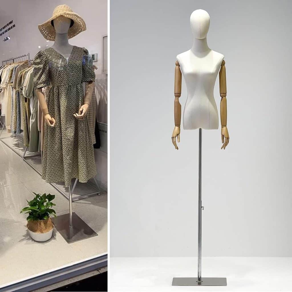 Test : mannequin Jueraori tête amovible pour vitrines et studios