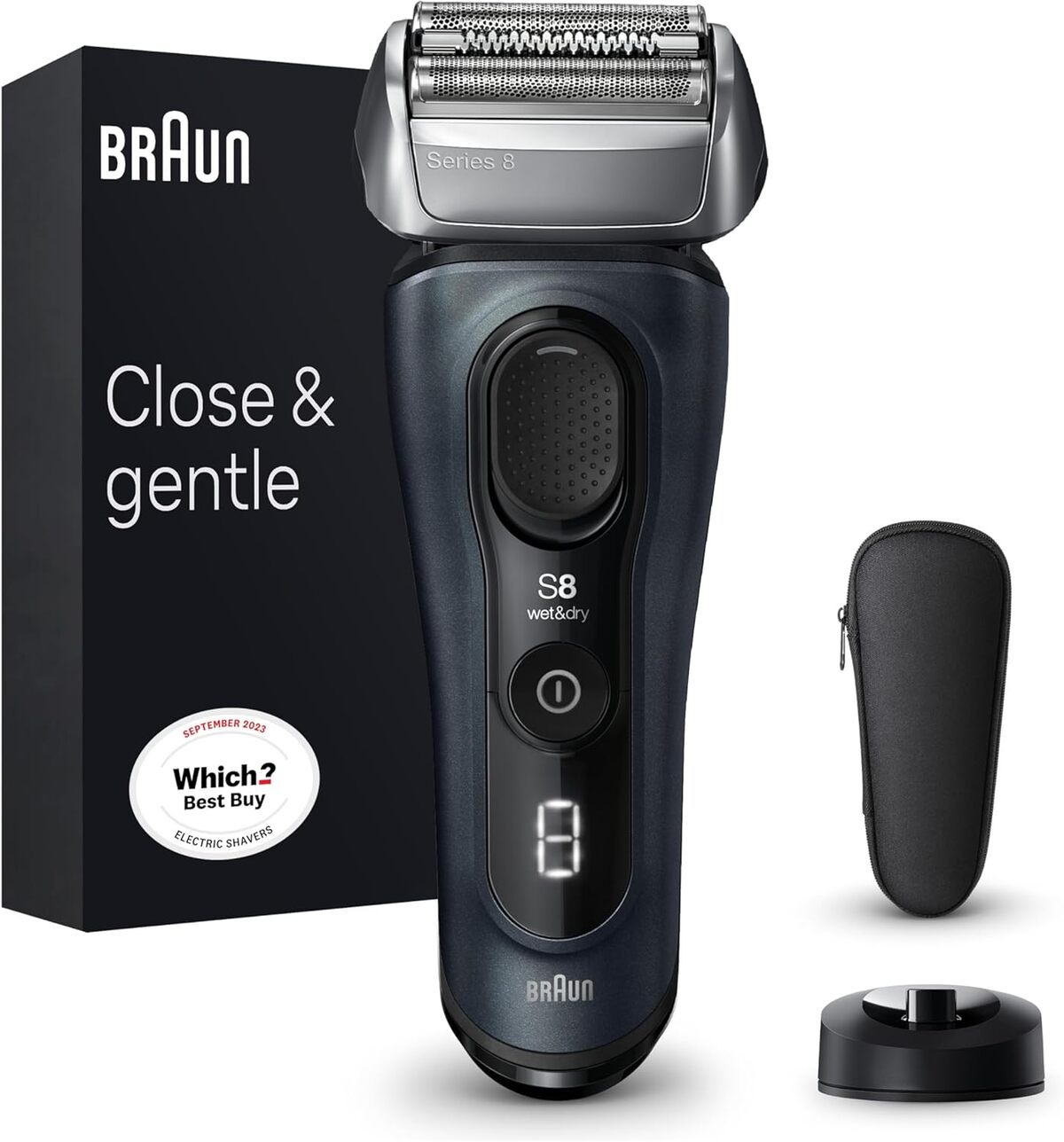 Test : rasoir Braun Series 8 8513s - efficacité Wet&Dry