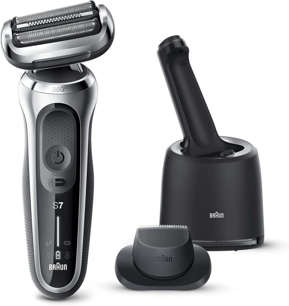 Test rasoir électrique Braun Series 7 70-S7200cc : performance et précision