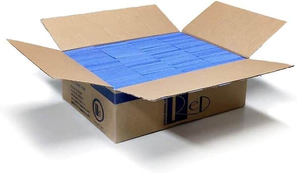 Disposable Foot Care Pumice Stone for Nail Salon Foot Care Blue Coarse, 300 PCS/BOX