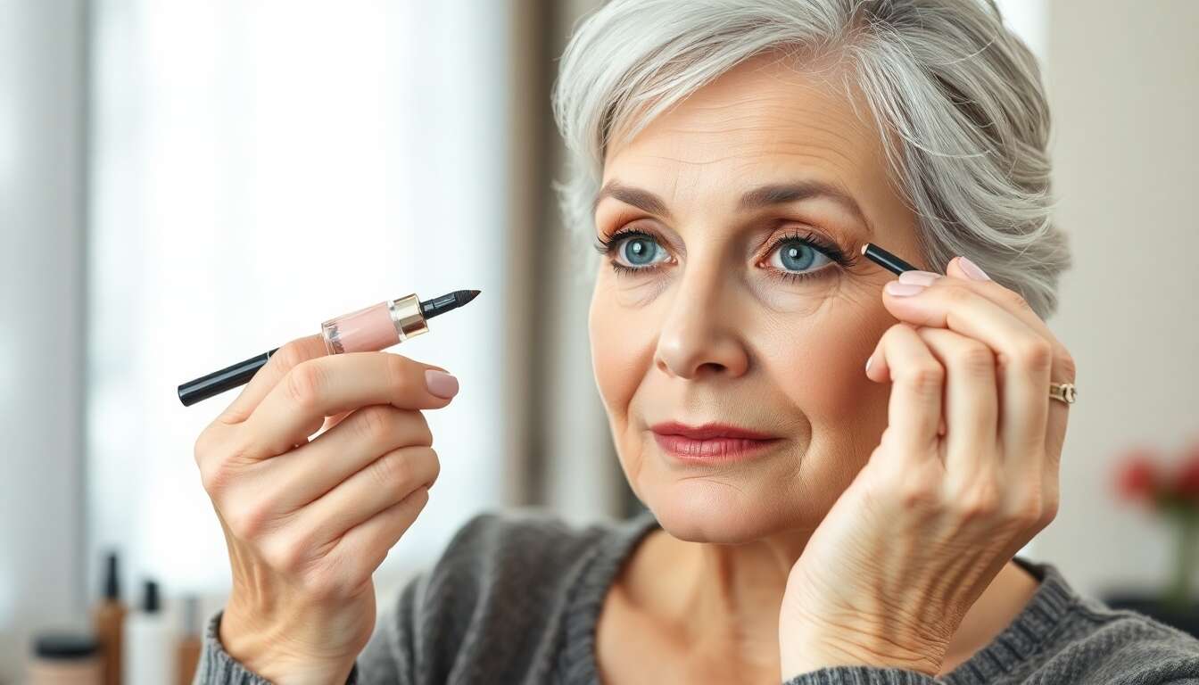 Associer eyeliner et ombre &agrave; paupi&egrave;res pour un effet liftant