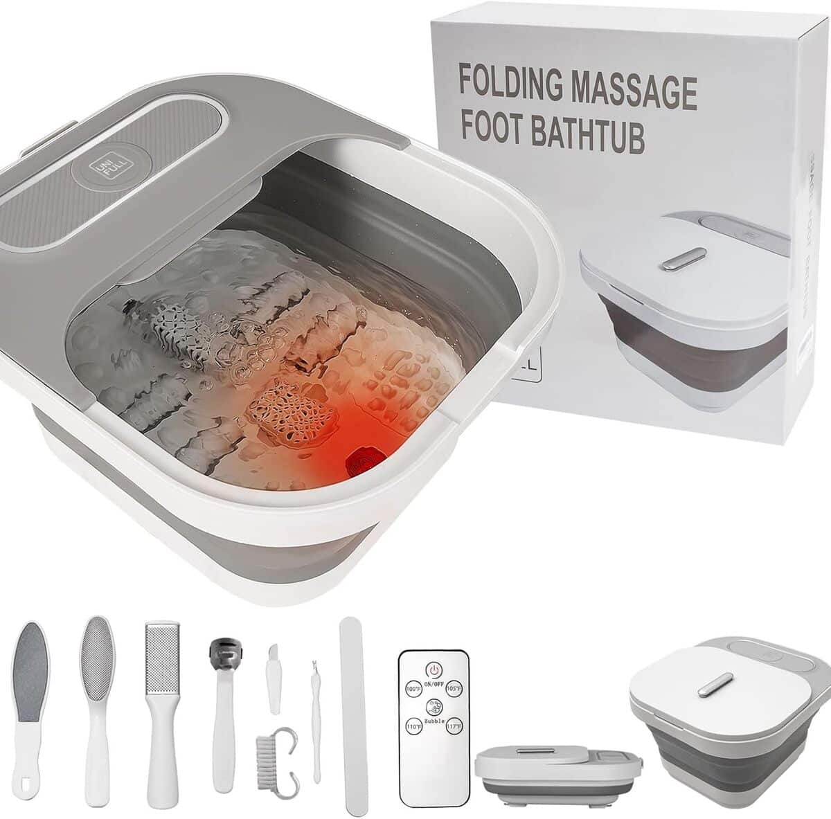 Test : baignoire spa pliable UNIFULL pour les pieds, détente assurée