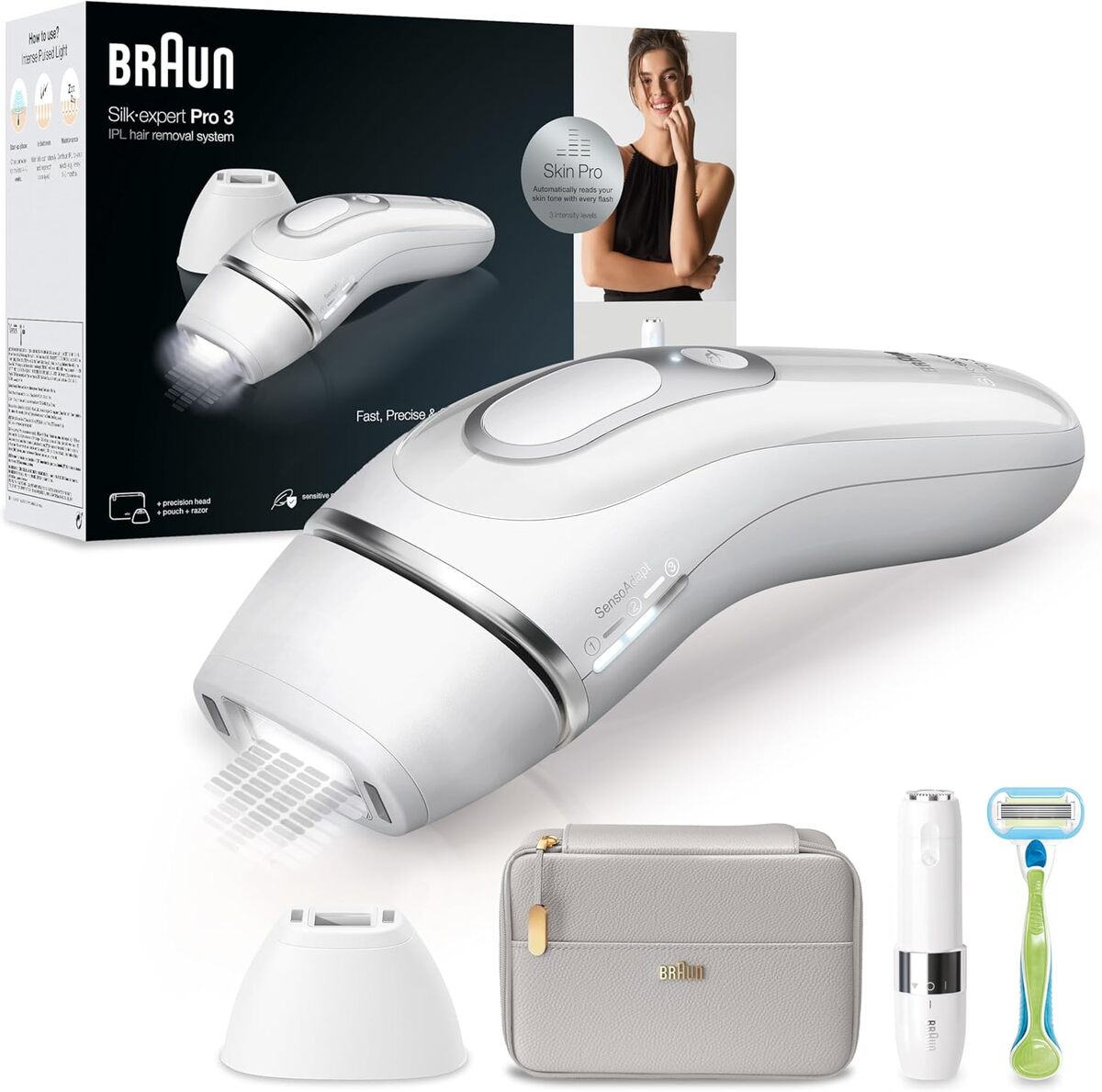 Test Braun Silk·expert Pro 3 : épilation semi-définitive efficace
