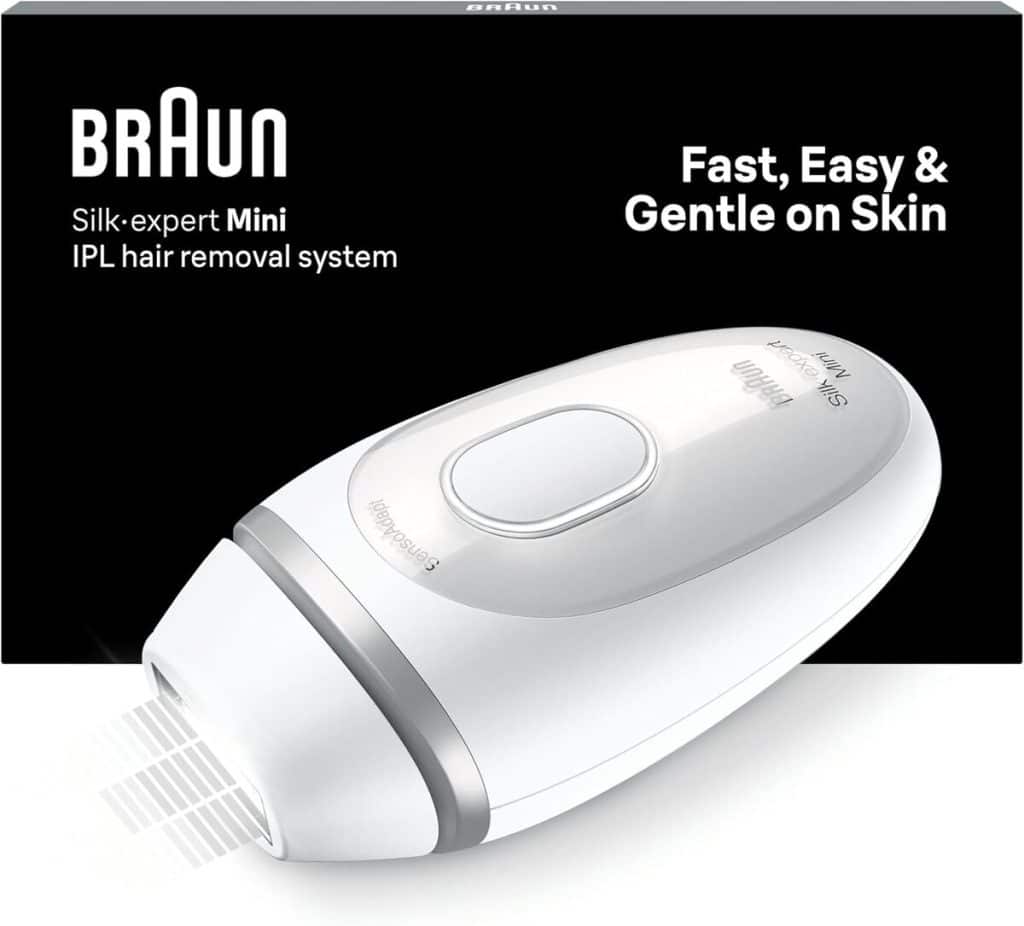 Test de l'épilateur Braun Silk·expert Mini PL1100 : design compact et épilation douce