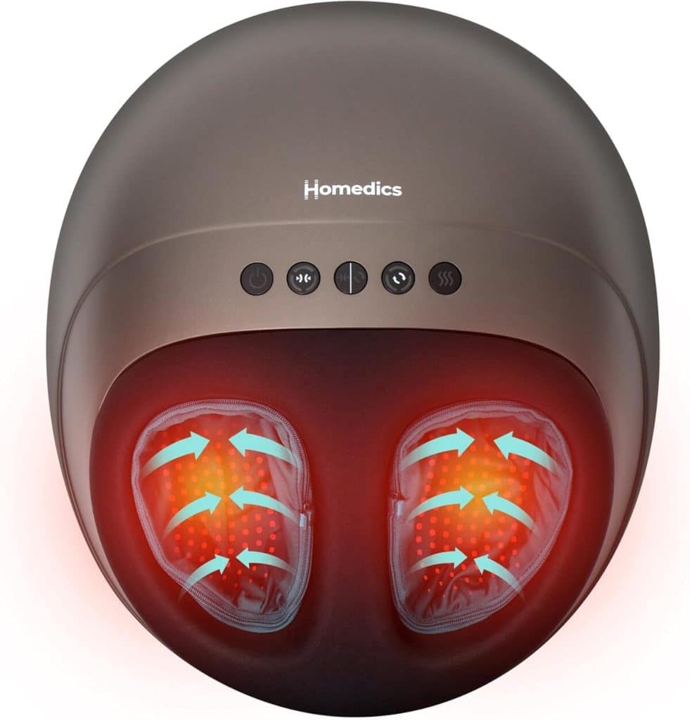 Test du HoMedics Shiatsu Air Pro : massage électrique des pieds