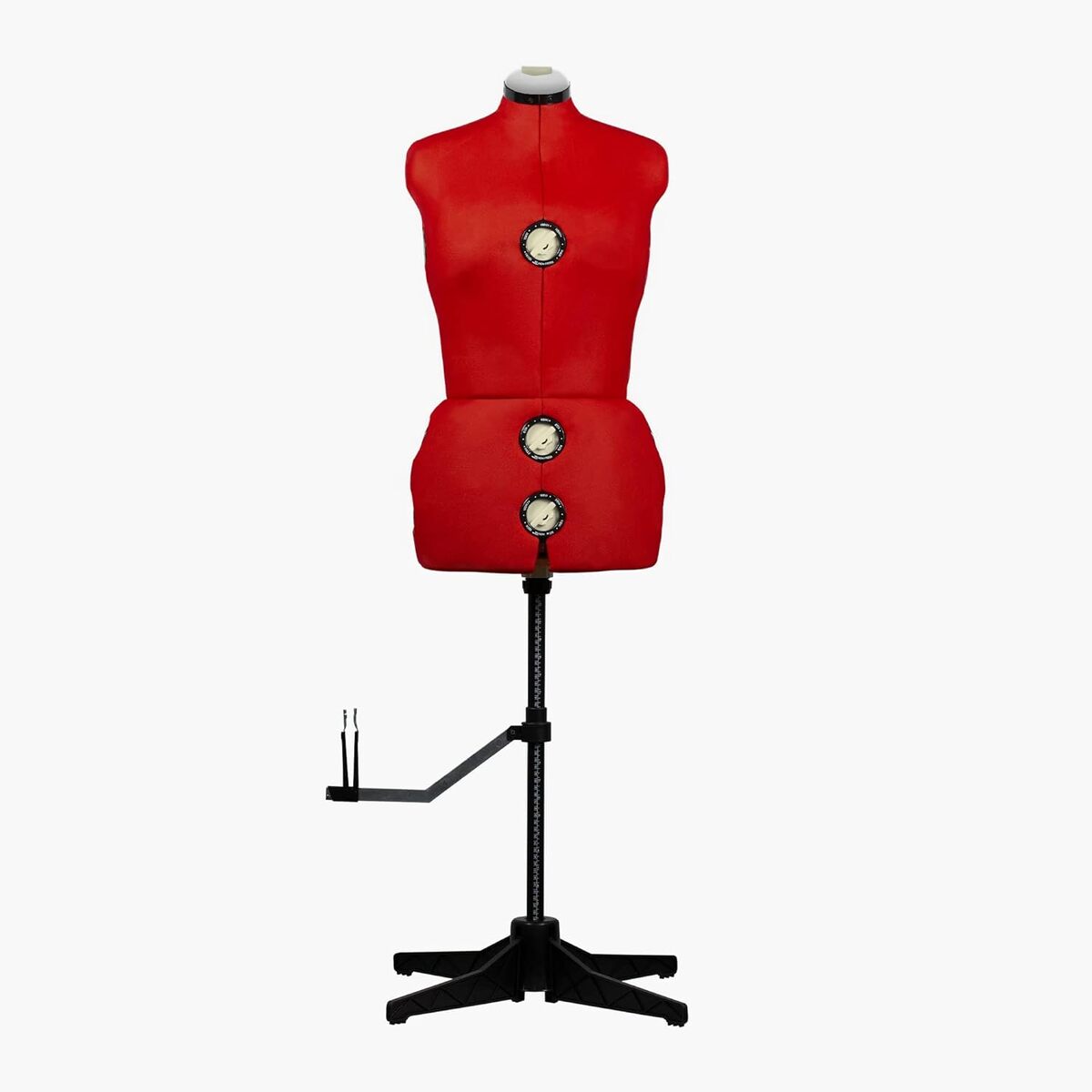 Test du mannequin couture Effektiv rouge : ajustable en hauteur, design ergonomique