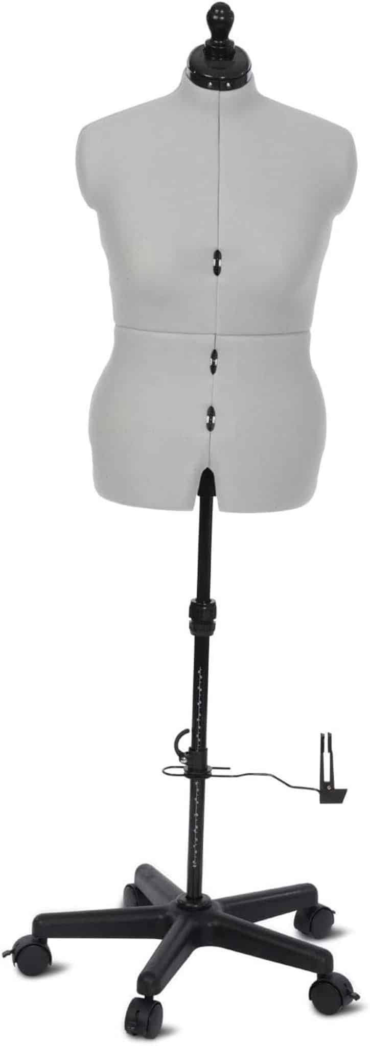 Test du mannequin couture réglable Adjustoform Céline Standard Plus 8-parties, taille M