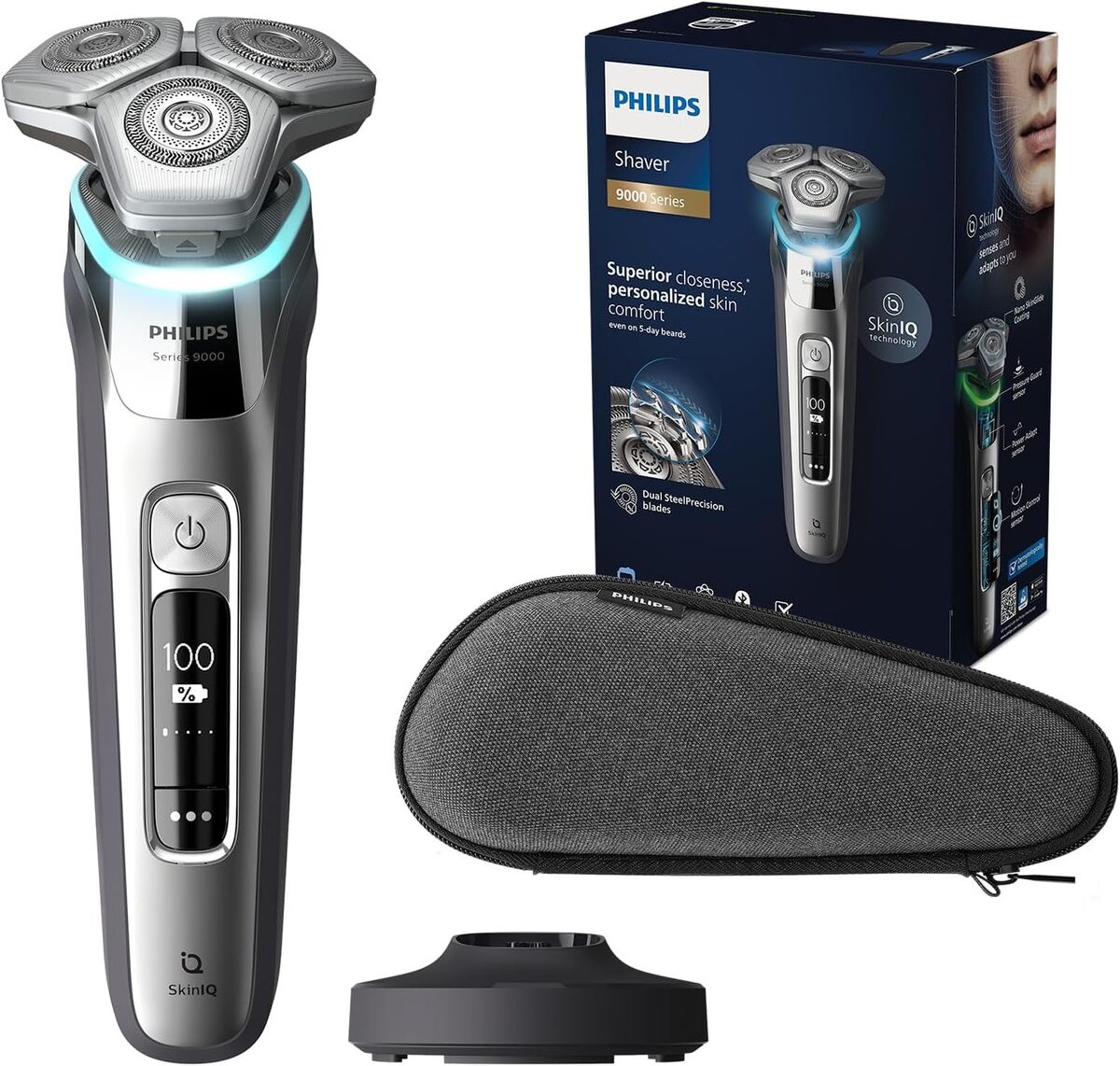 Test du rasoir Philips S9000 : efficacité et élégance chromée