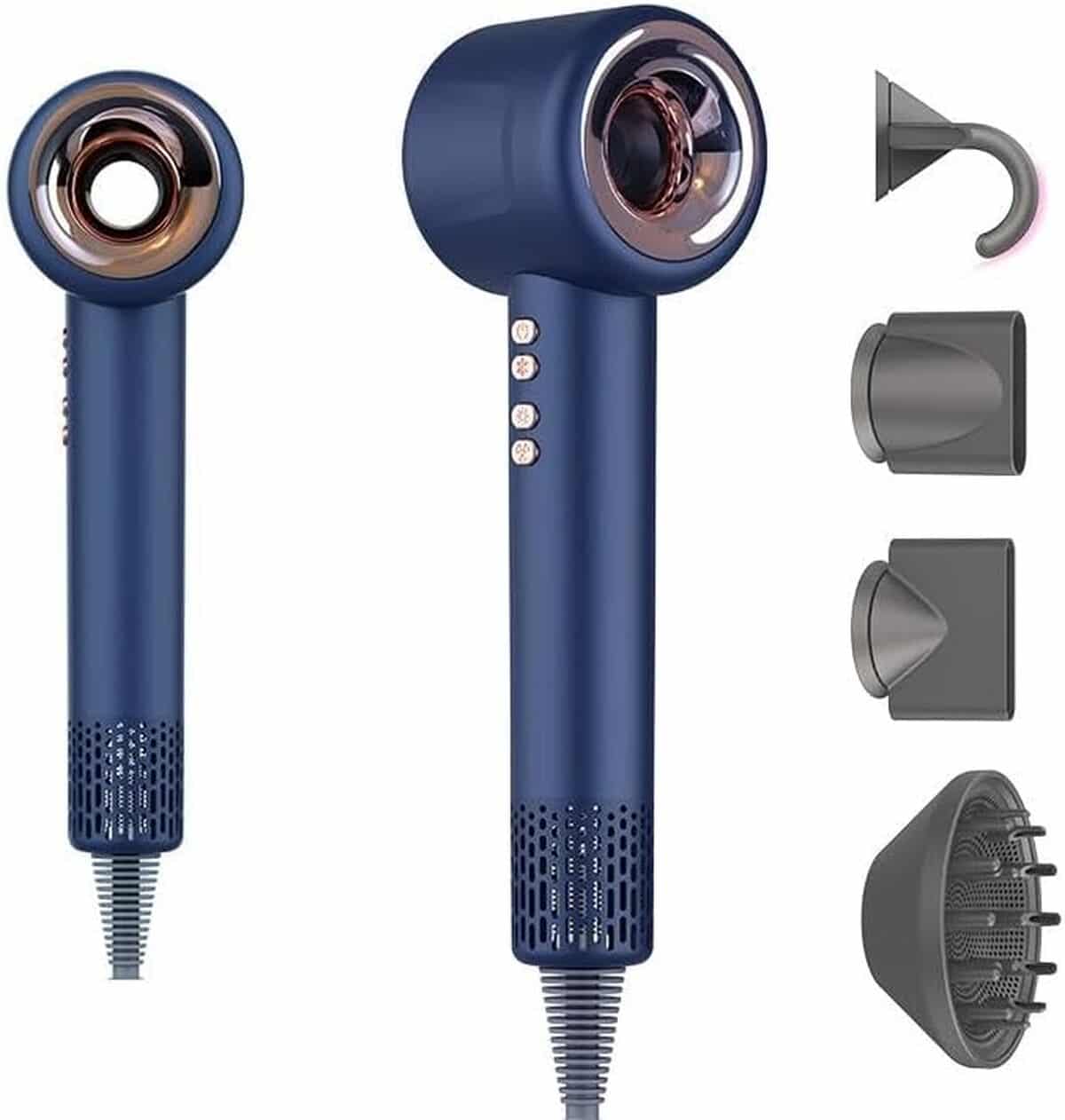Test du sèche-cheveux ionique compact Silencieux et puissant