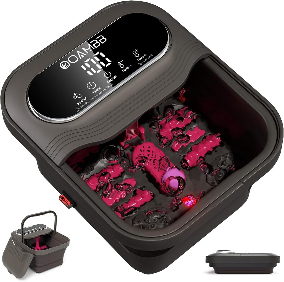 Test du spa pliable OOAMBB : relaxation des pieds à domicile