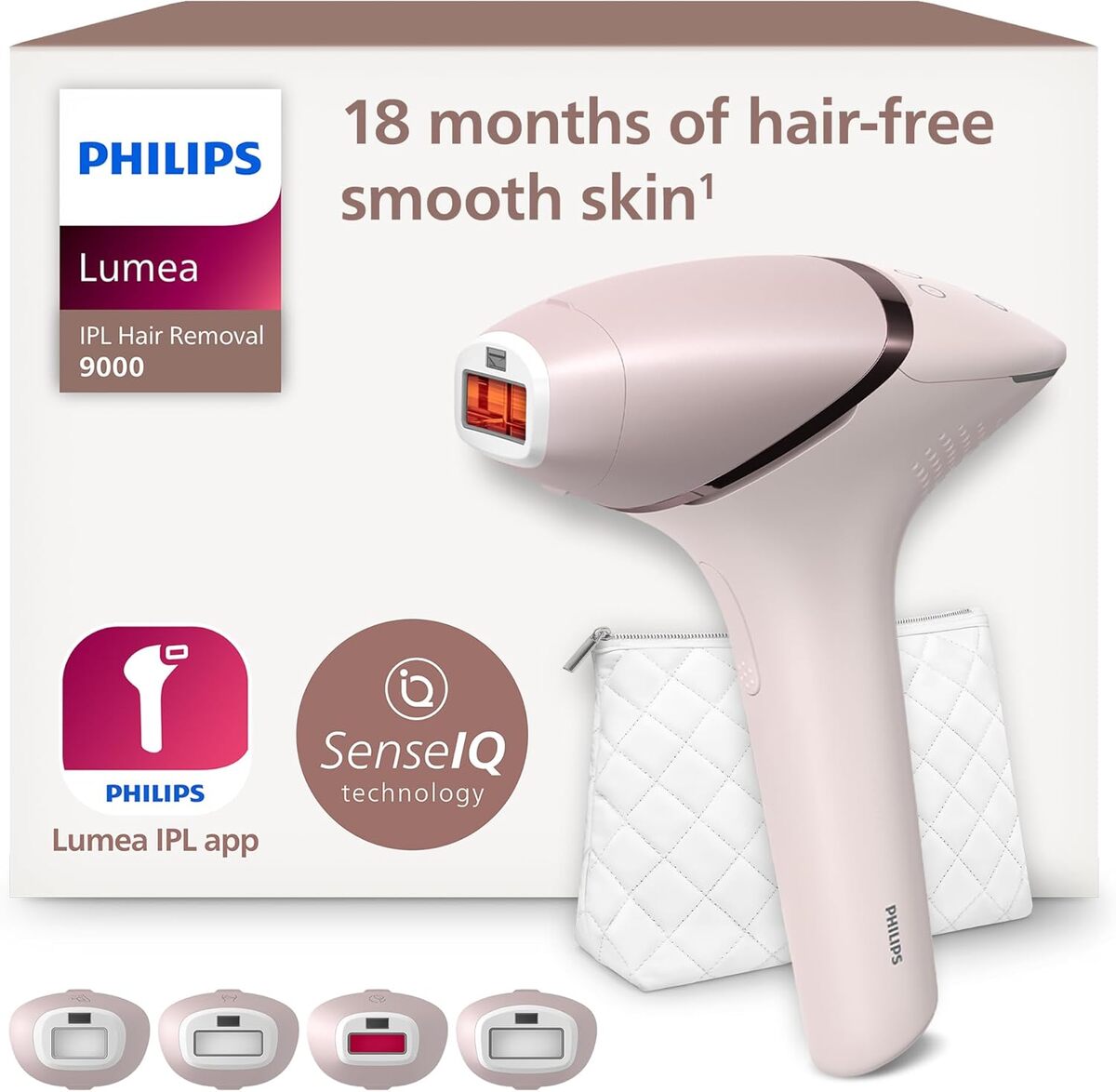 Test : épilateur Philips Lumea série 9000 BRI957/00 et sa technologie SenseIQ