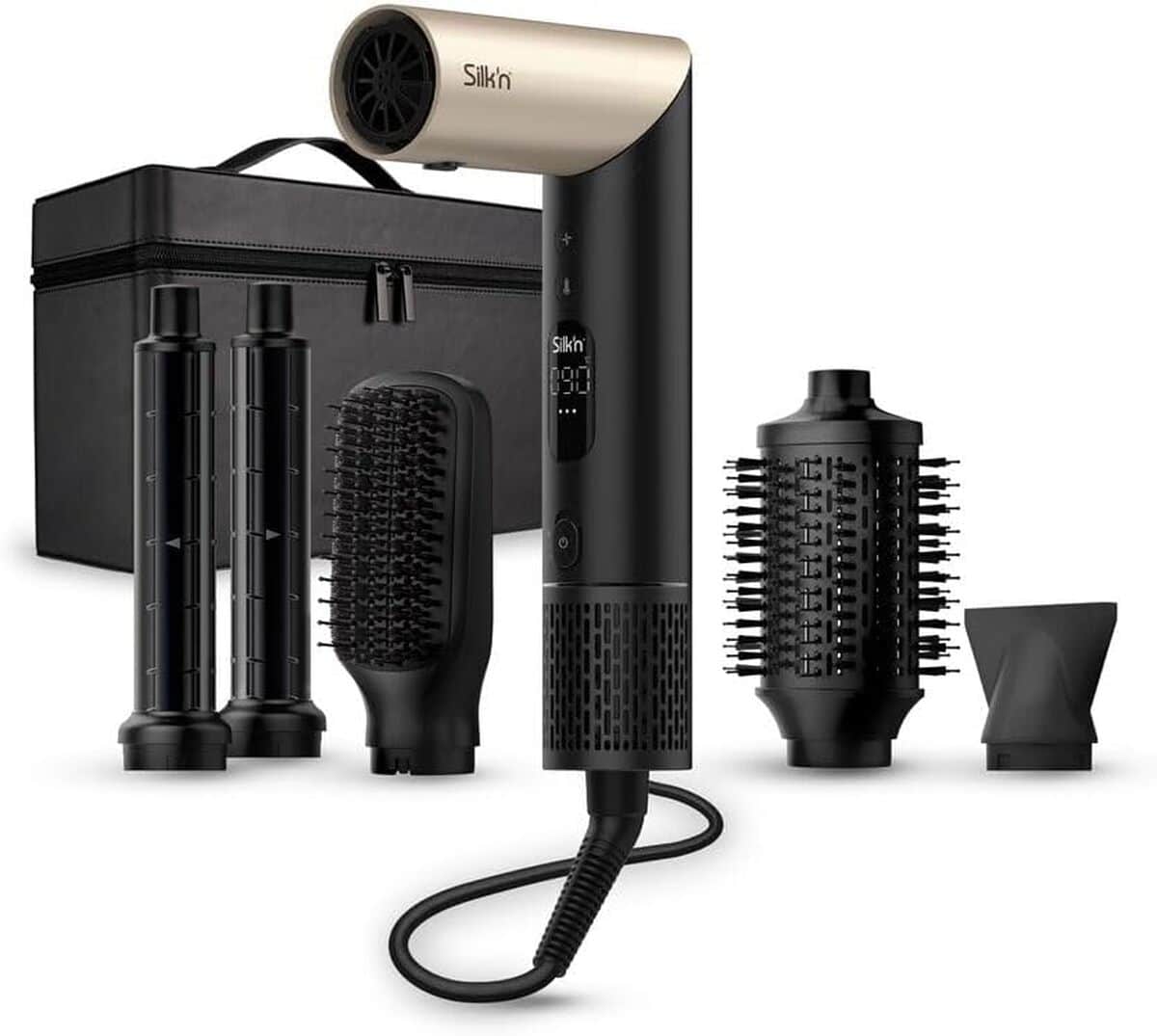 Test : multistyler Silk'n SilkyAir Flex avec 5 accessoires - 1300 W