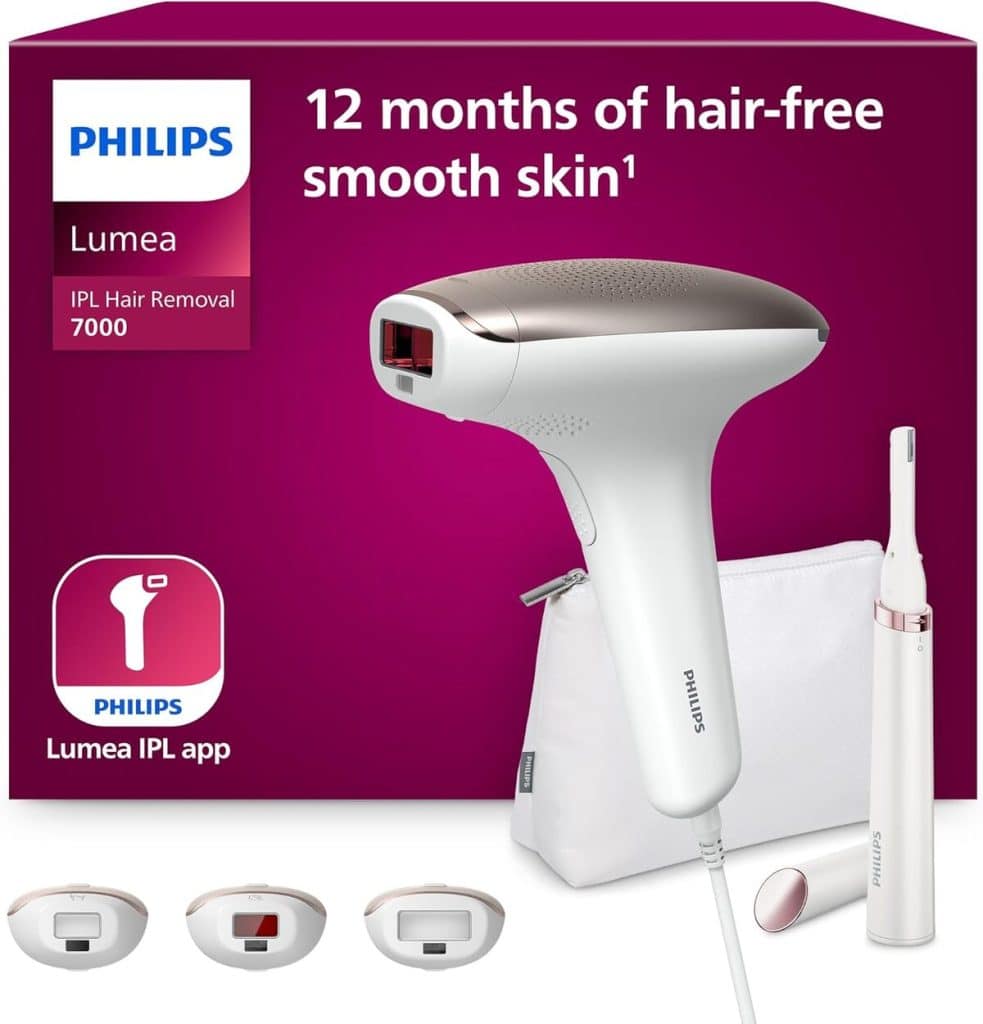Test : philips Lumea série 7000, épilateur à lumière pulsée BRI923/00