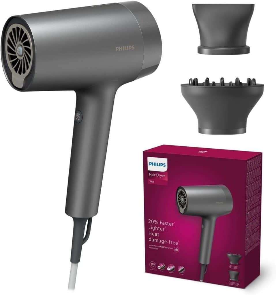 Test : sèche-cheveux Philips Série 7000, protection ThermoShield