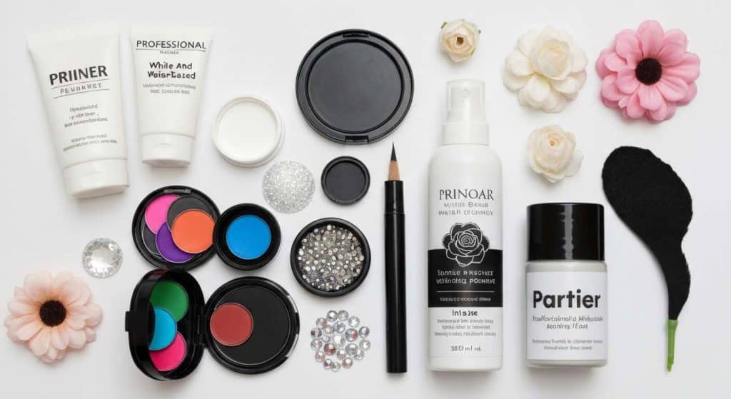 Tutoriel maquillage Halloween : look crâne fleuri