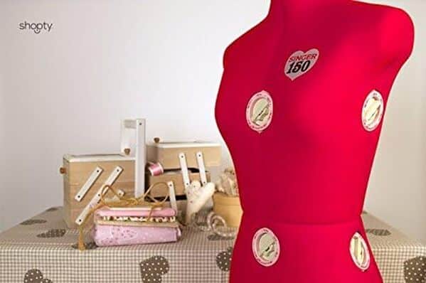 Mannequin de Couture sur Pied Réglable Singer DF150 - Taille 36 à 42