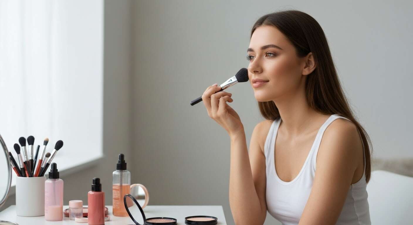 Maquillage longue tenue : secrets pour peau grasse