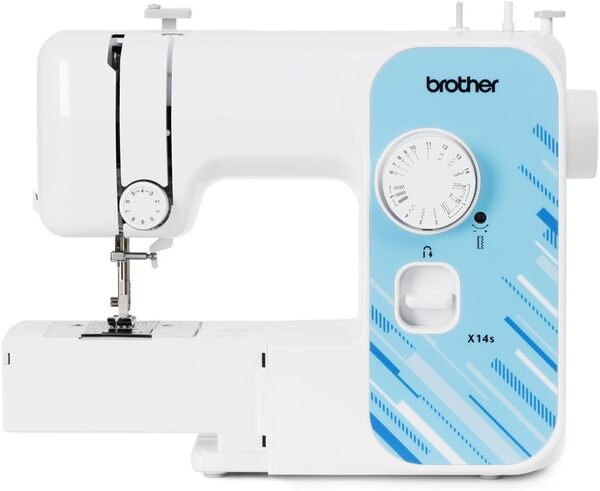 Brother X14S Machine à Coudre électrique de Couleur Blanche