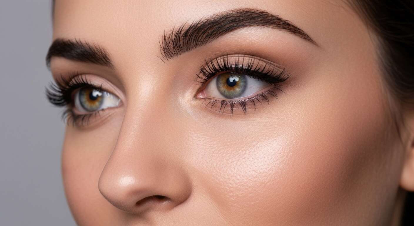 Mascara et sourcils : finition naturelle