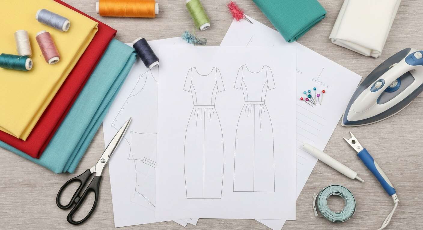 Fabriquez une robe à panneaux chic : tuto et patron inclus