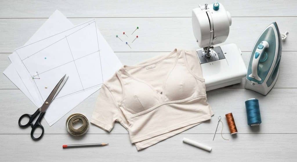 Créez votre propre bralette sur mesure : patron et couture simplifiés
