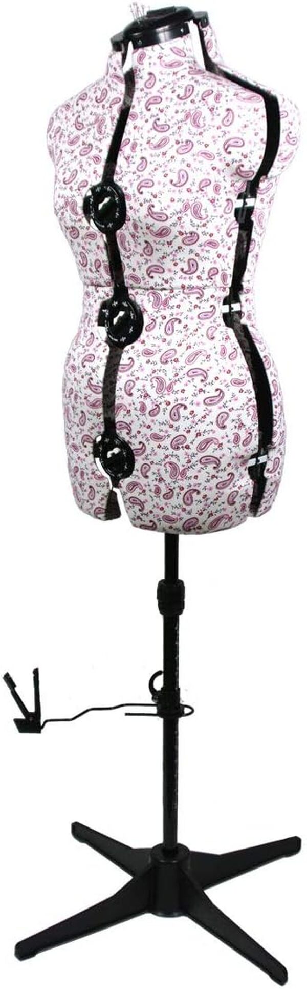 Sewing Online Mannequin Couture Réglable, Motif à Florentin | Moyen (M) [Taille EUR 44 à 48]