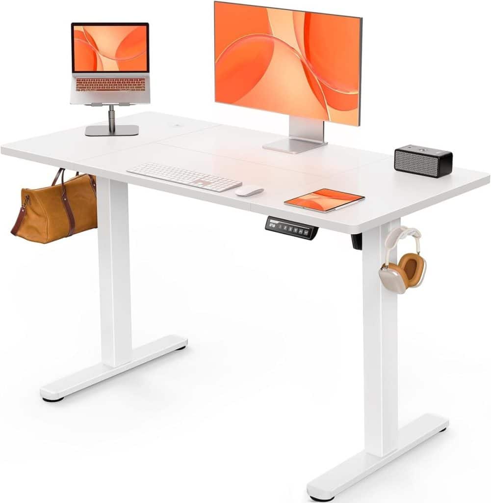 Test : bureau assis-debout électrique ErGear 120 x 60 cm avec panneau intelligent