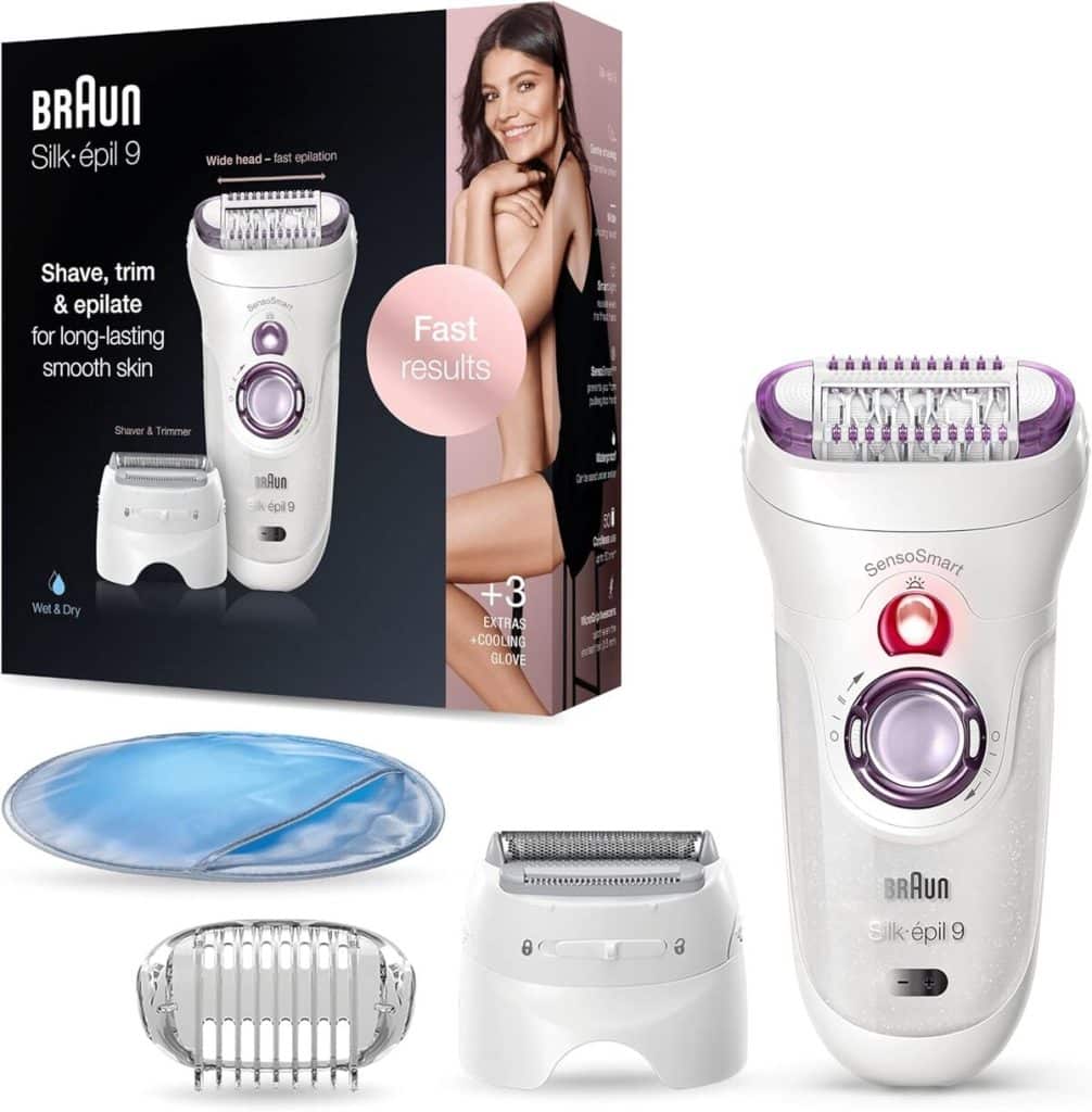 Test du Braun Silk-épil 9-710: efficacité wet & dry